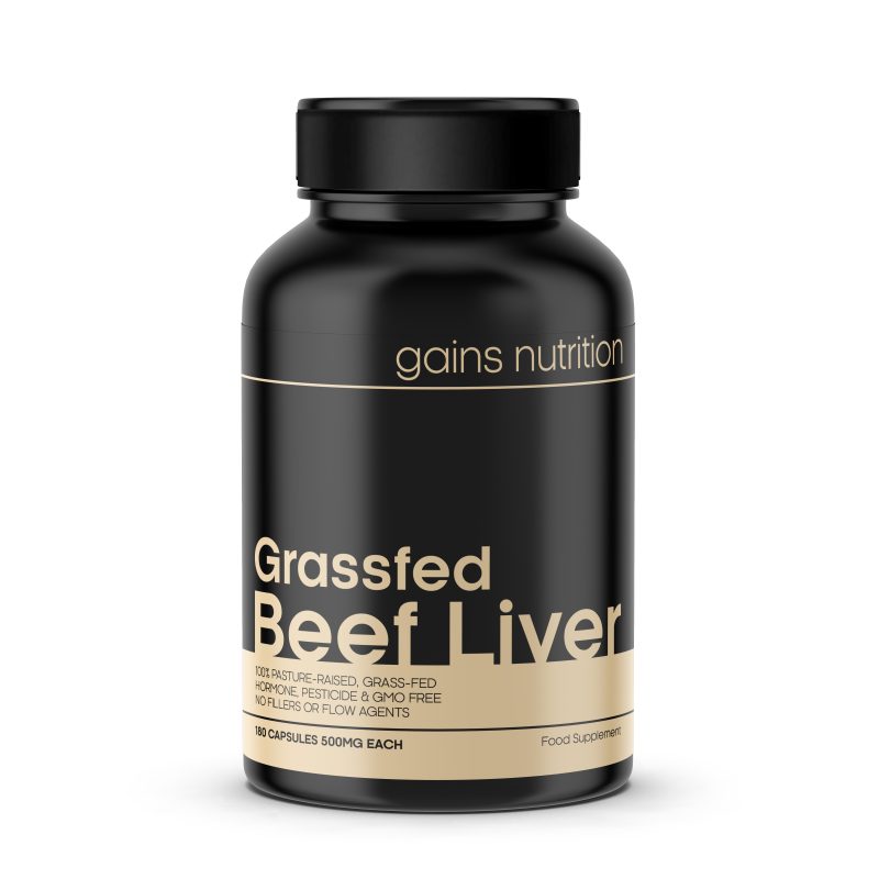 100% Grass Fed Beef Liver Capsules