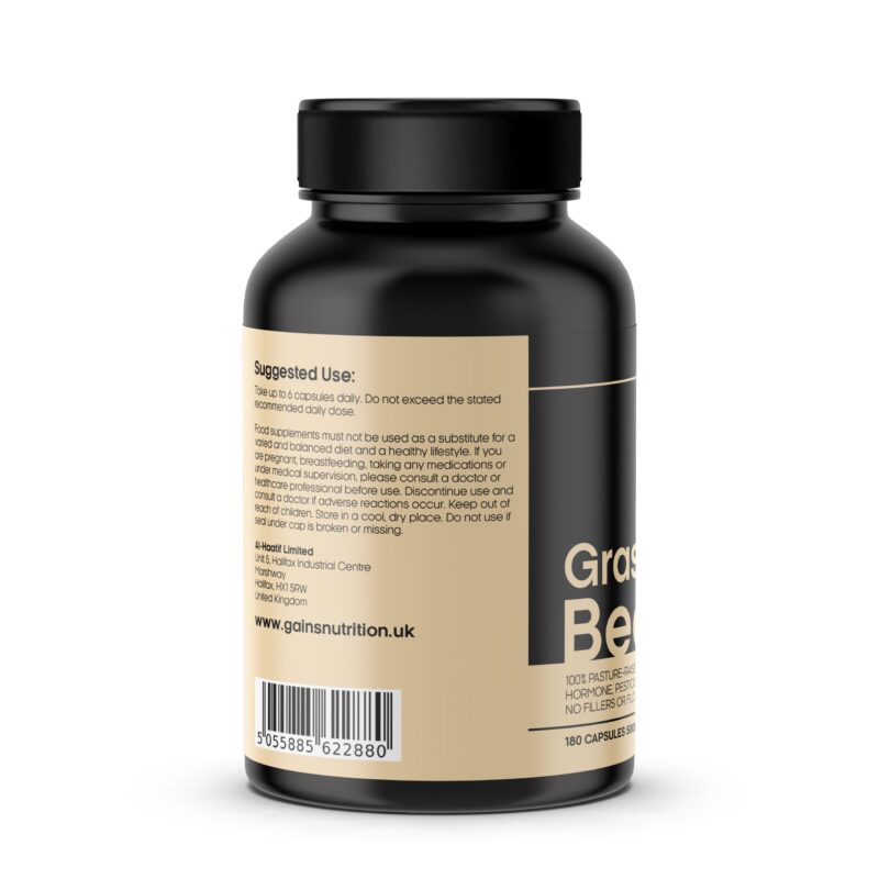 100% Grass Fed Beef Liver Capsules