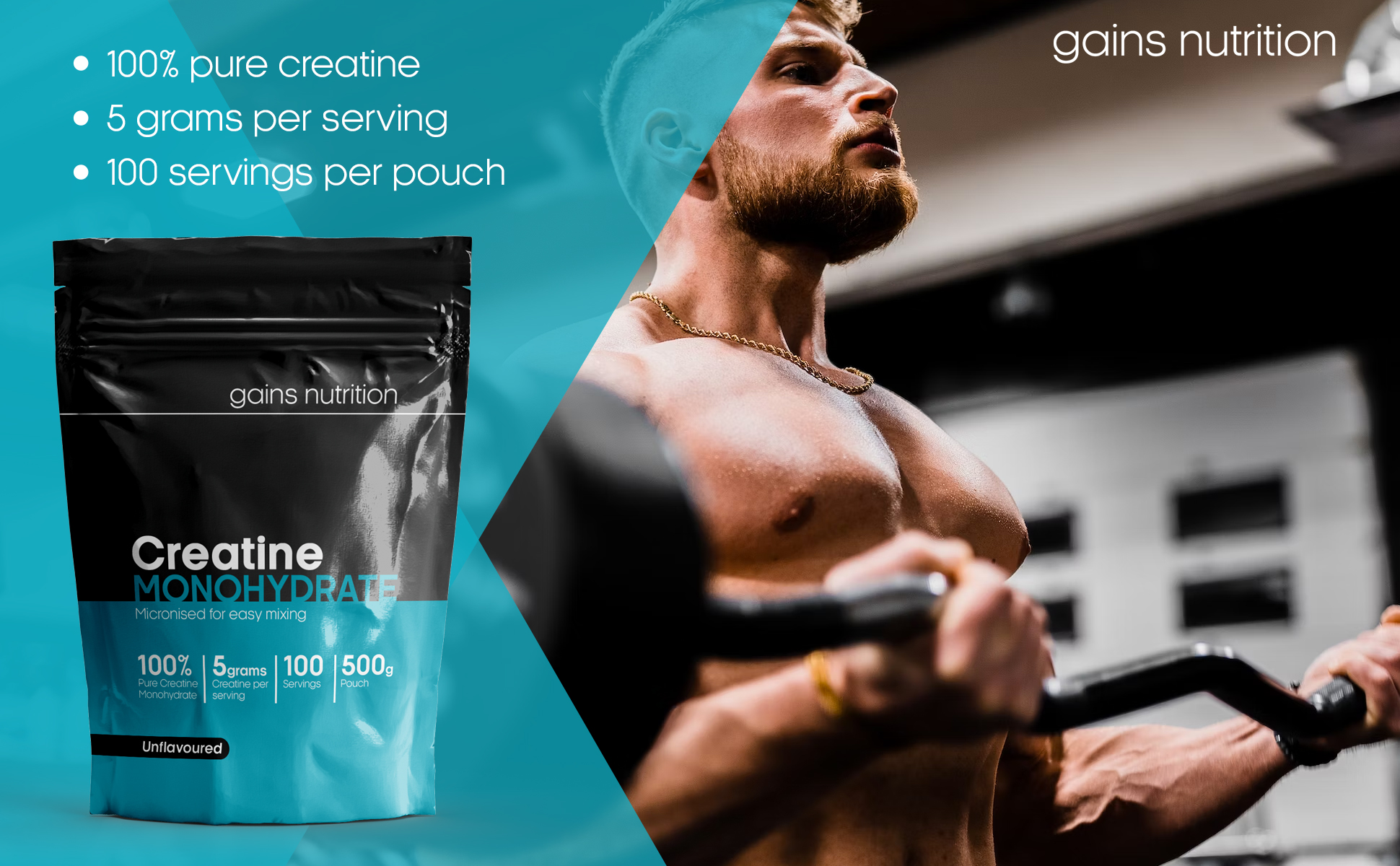 Creatine Monohydrate Powder 500g