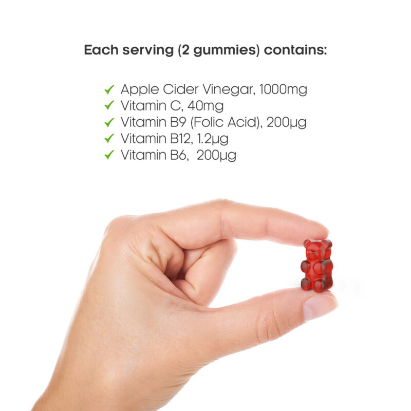 Apple cider Vinegar gummies Ingredients