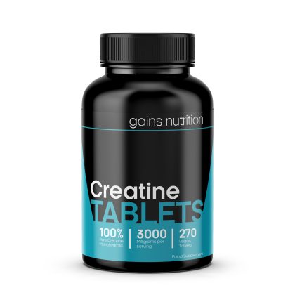 Creatine Monohydrate Tablets - 3000mg per serving