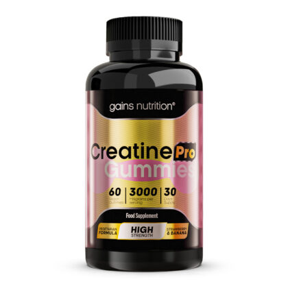 Creatine Pro Gummies - 3 grams - Strawberry & Banana Flavour