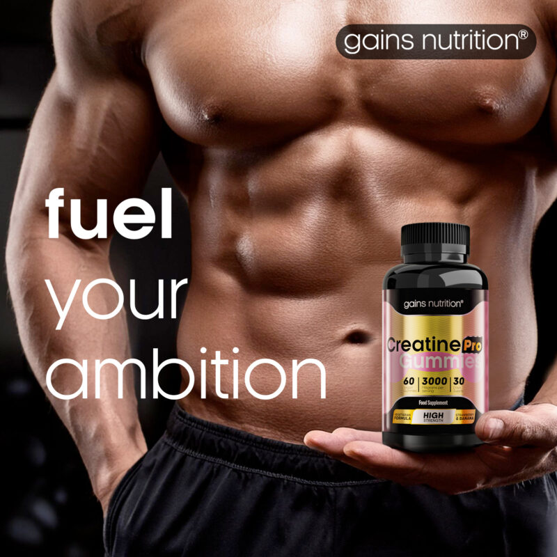 Fuel Your ambition with Creatine Pro gummies