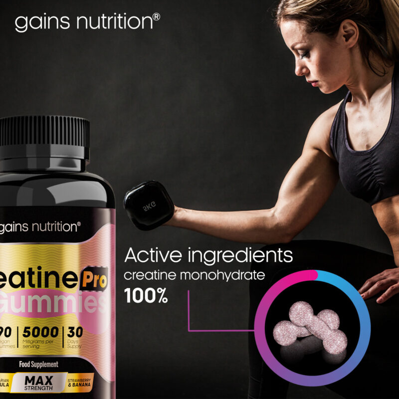 Creatine Pro Gummies Active Ingredients