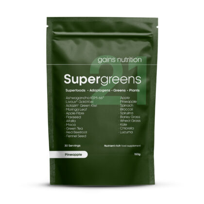 Super Greens Powder - Pineapple Flavour