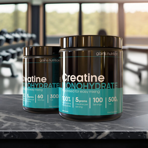 Creatine Monohydrate Powder Tubs