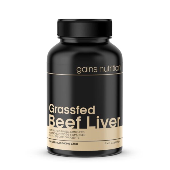 Gains Nutrition - Beef Liver Capsules