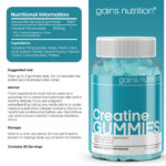 Gains Nutrition Creatine Gummies Blueberry Flavour