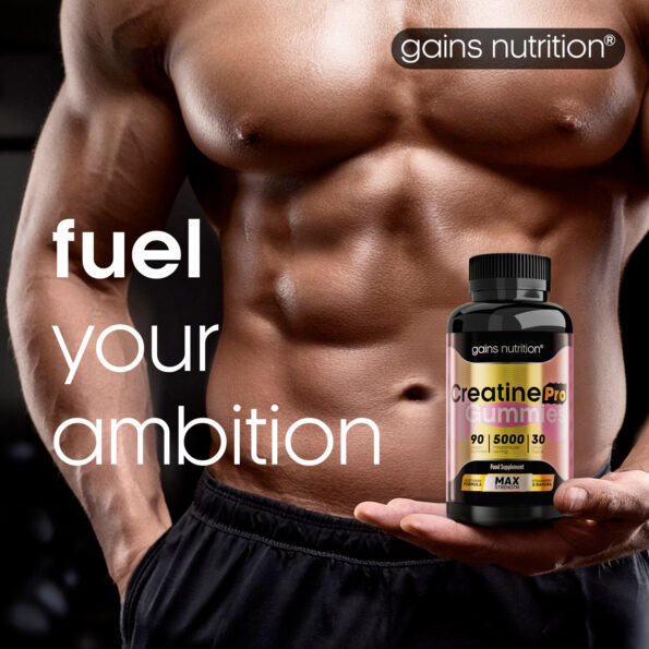 Fuel Your ambition with Creatine Pro gummies