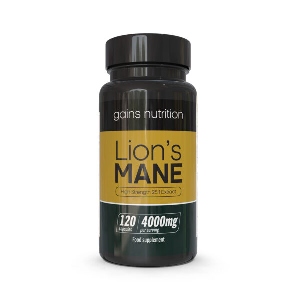 Lion's Mane 4000mg 120 Capsules