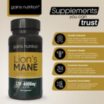 Lion’s Mane 4000mg 120 Capsules