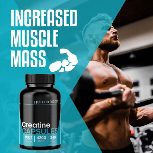 Creatine Capsules - Increased Muscle Mass