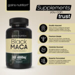 Black Maca 4000mg tablets