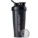 Gains Nutrition Shaker – Black