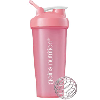 Gains Nutrition Shaker - Pink